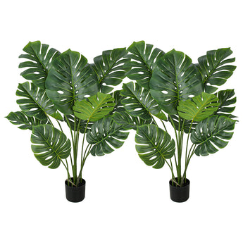 4ft Artificial Monstera Plant （2PCS）