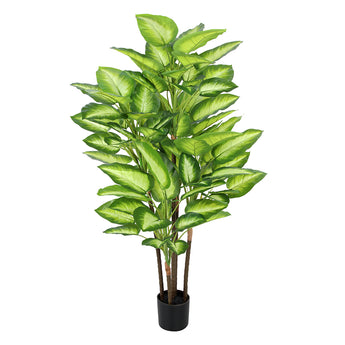 4ft Artificial Golden Dieffenbachia Plant Dieffenbachia seguine