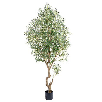 7ft Faux Olive Tree In Pot