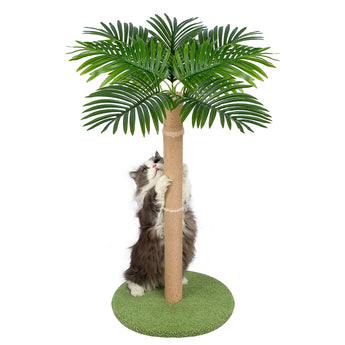 Cat Scratching Post Cat Tree for Indoor palm tree 39.4 inch