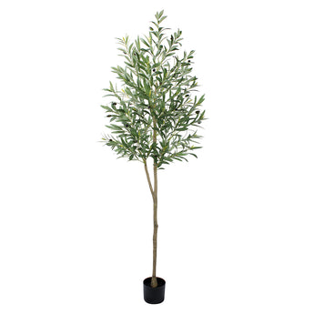 6ft Faux Olive Tree In Pot