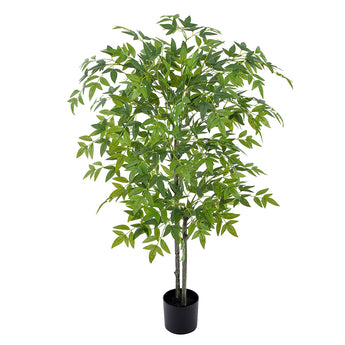 4ft Artificial Bamboo Silk Tree