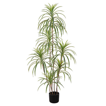 5ft Artificial Dracaena Marginata Tree Dragon Tree