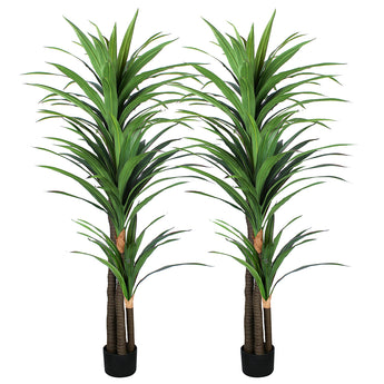 7ft Artificial Yucca tree（2PCS）