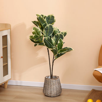 4ft Artificial Rubber tree