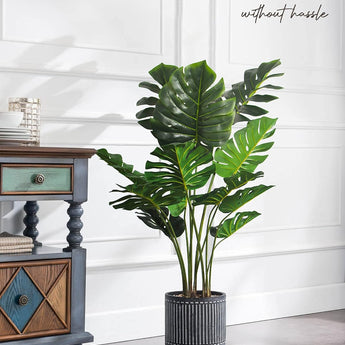 Artificial Monstera Plant