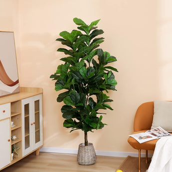 Fiddle Leaf Fig Tree Artificial Plant