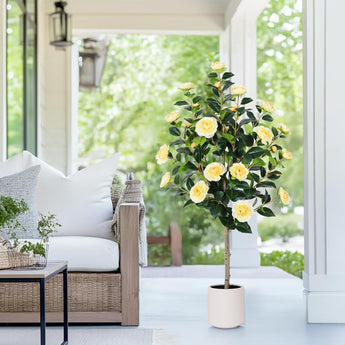 Artificial Camellia Tree