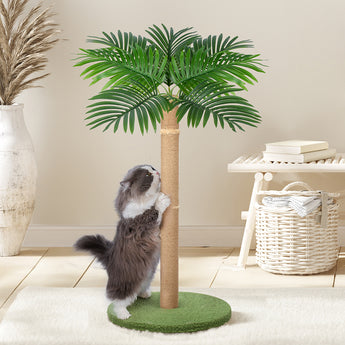 Cat Scratching Post Cat Tree for Indoor palm tree 39.4 inch