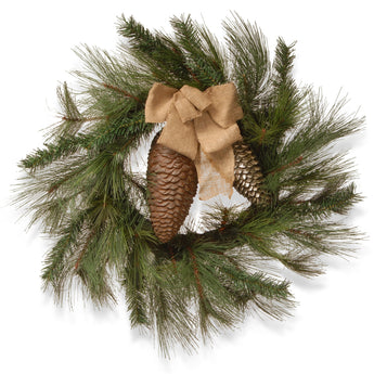 30 in. Bristle Branch Wreath