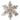 32 in. Pre-Lit Snowy Bristle Pine Snowflake with Warm White LED Lights