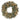 30 in. Pre-Lit Glittery Bristle Pine Wreath with Clear Lights